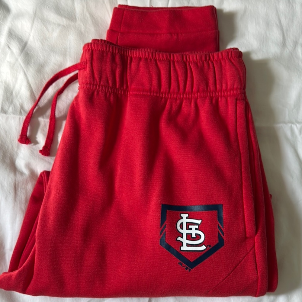 STL Cardinals Majestic Men’s Sweatpants NWOT